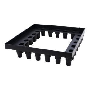 Bladvanger 30x30 cm voor plat dak
