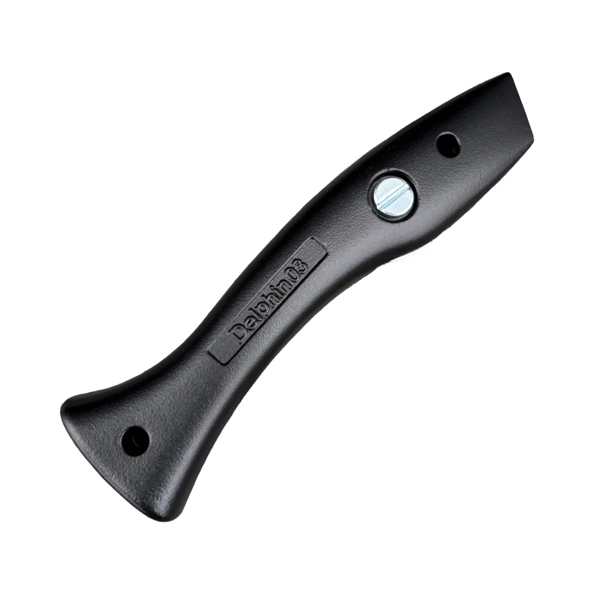 Delphin 03 mes limited edition metaal look incl. houder - Afbeelding 3