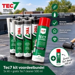 Tec7 voordeelbundel – 5x kit + gratis Tec7 Cleaner 500 ml