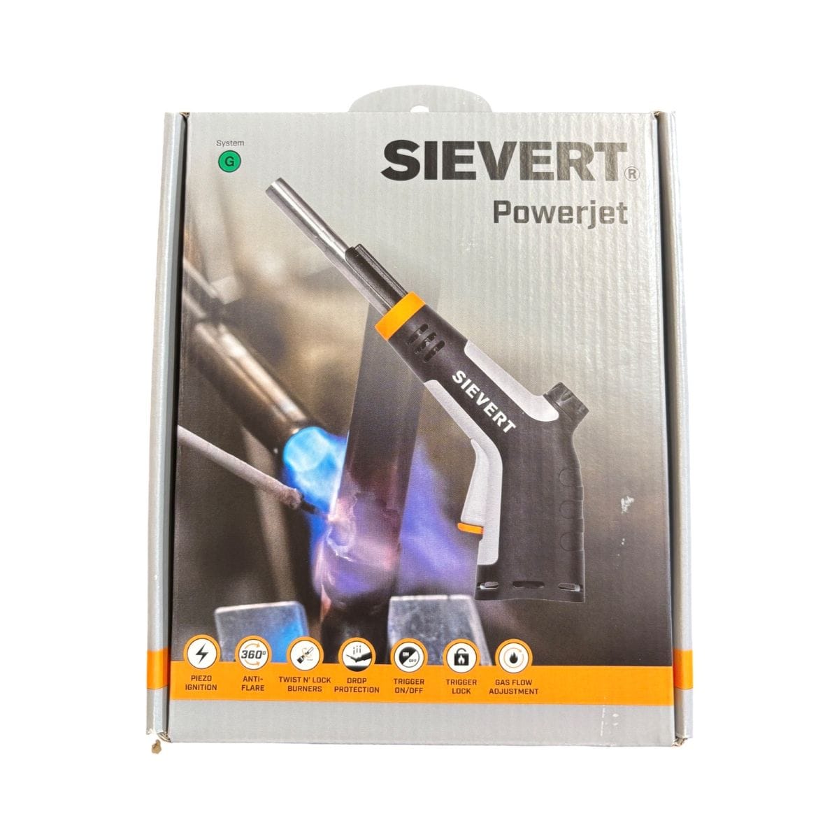 Sievert Powerjet met Cycloonbrander 2,2 kW – 253511 - Afbeelding 2